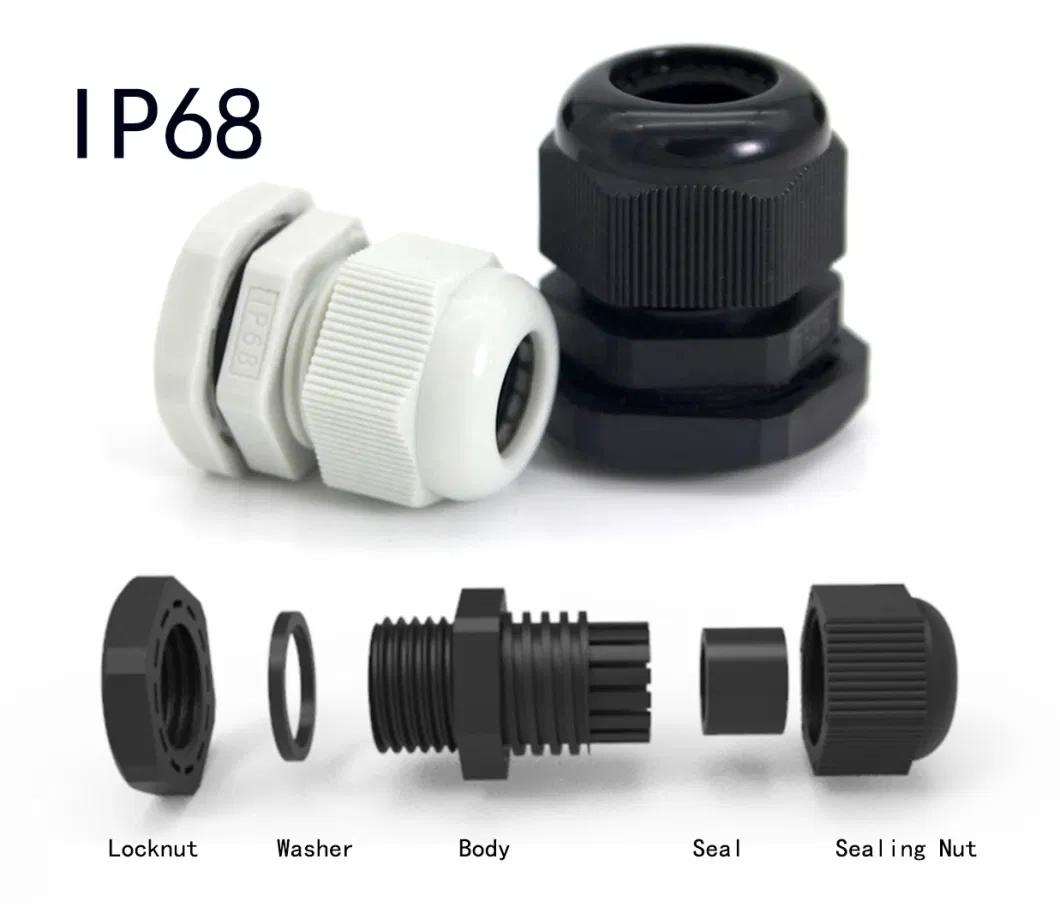 Nylon Cable Gland Divided Structure - Metric Thread M16