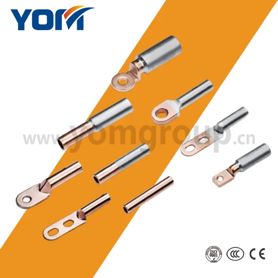 Elektrische Kupfer-Aluminium-Bimetall-Kabelschuhe, Zubehör für Drahtverbindungen (YDTL